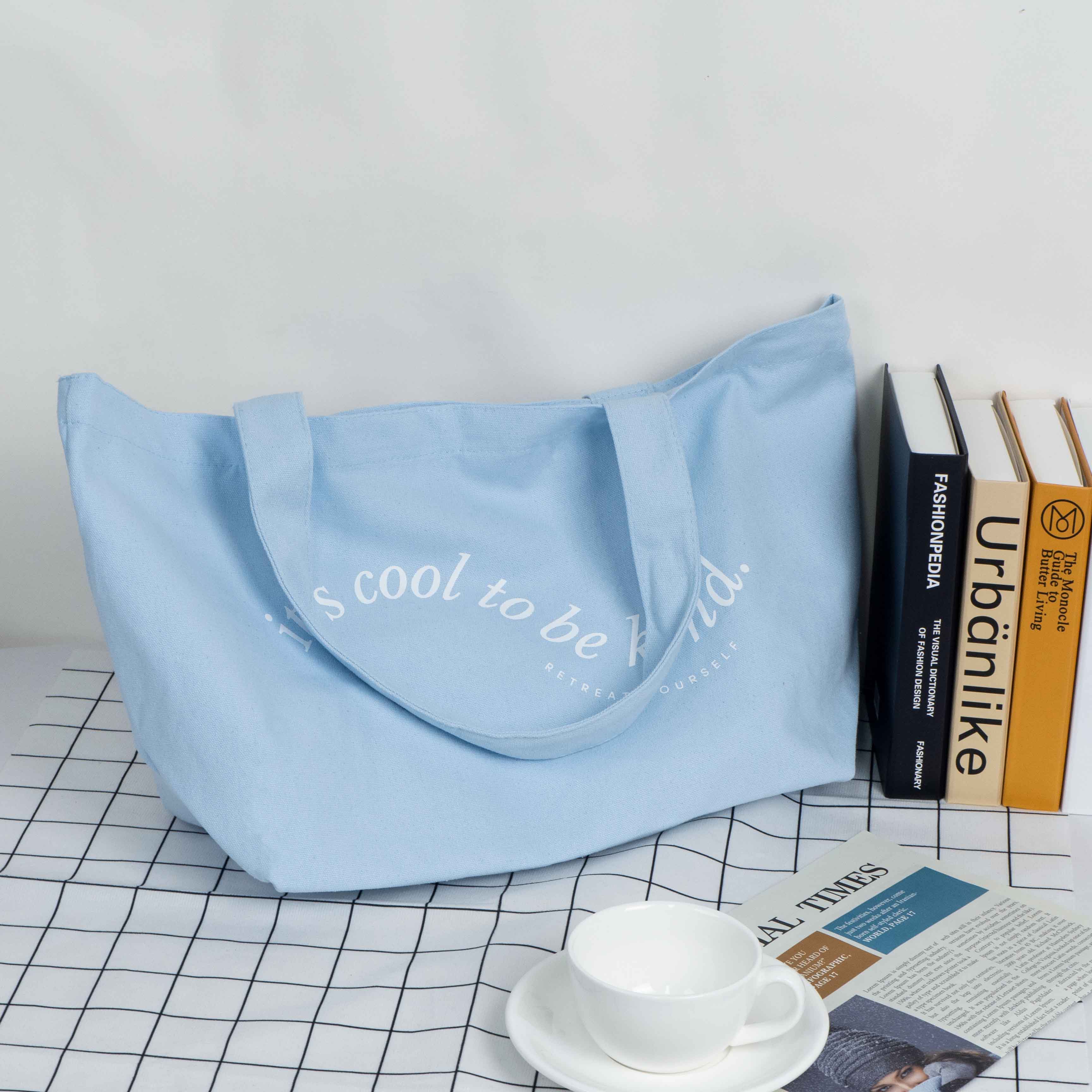 Simple Canvas Tote Bag