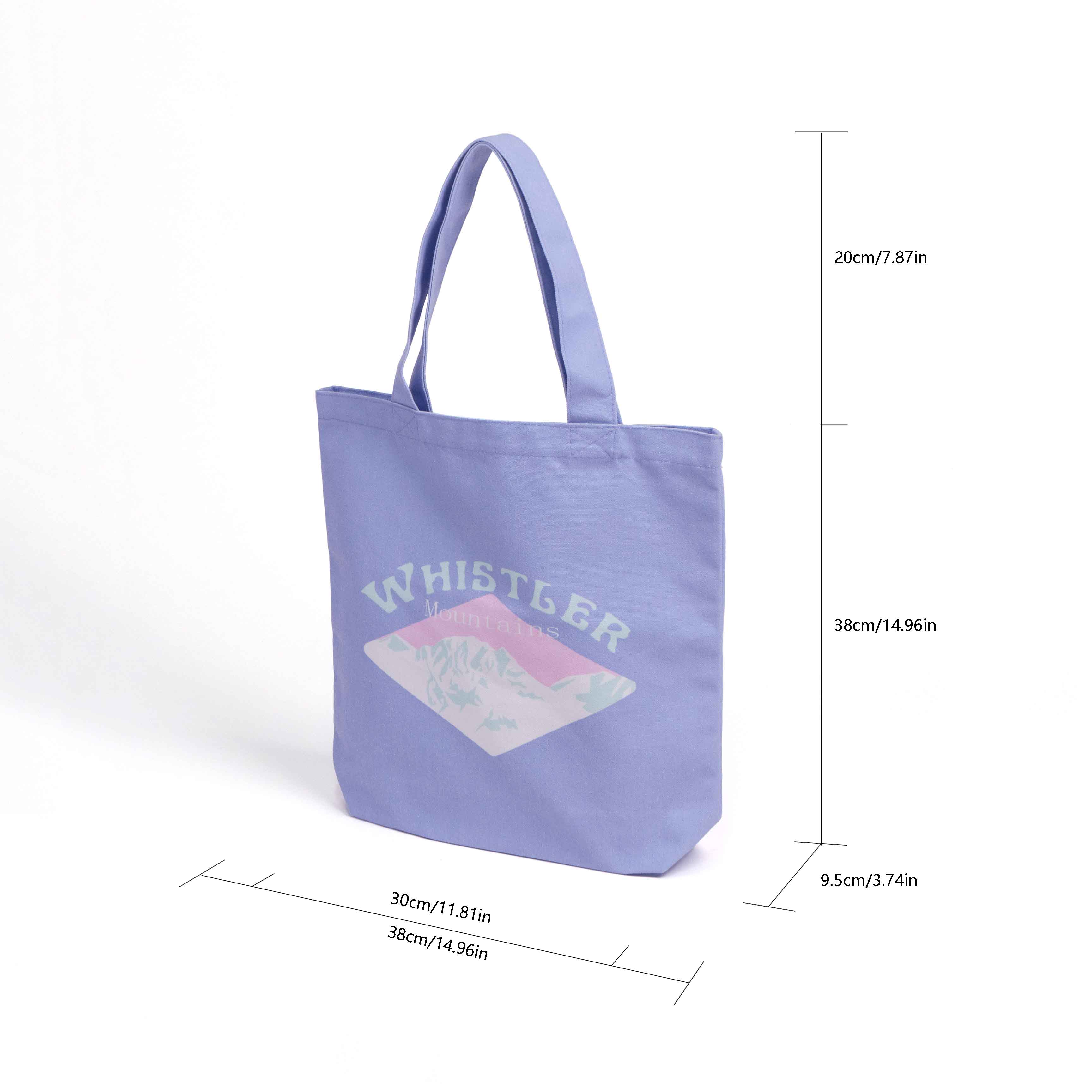 Purple tote Bag