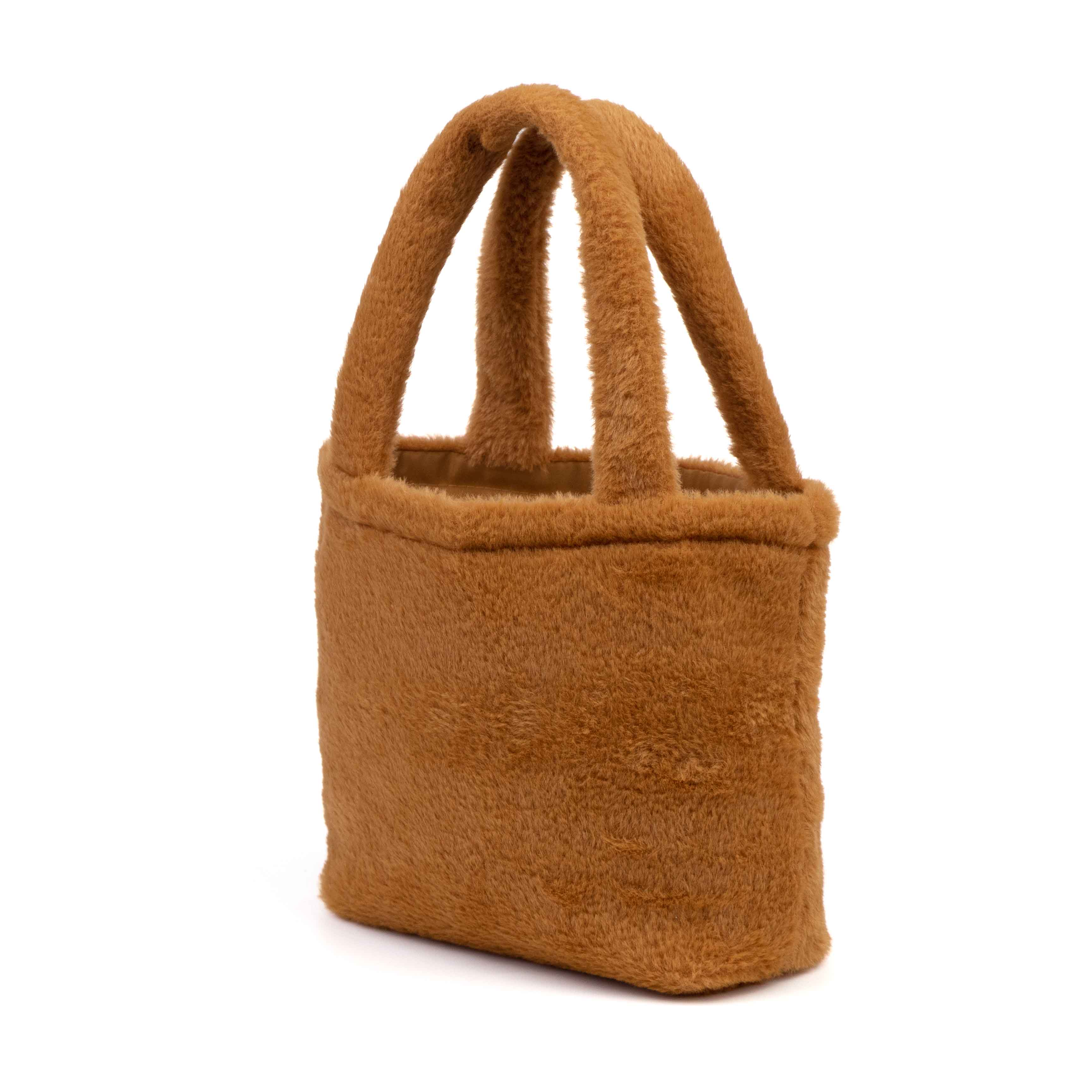 Fuzzy tote bag