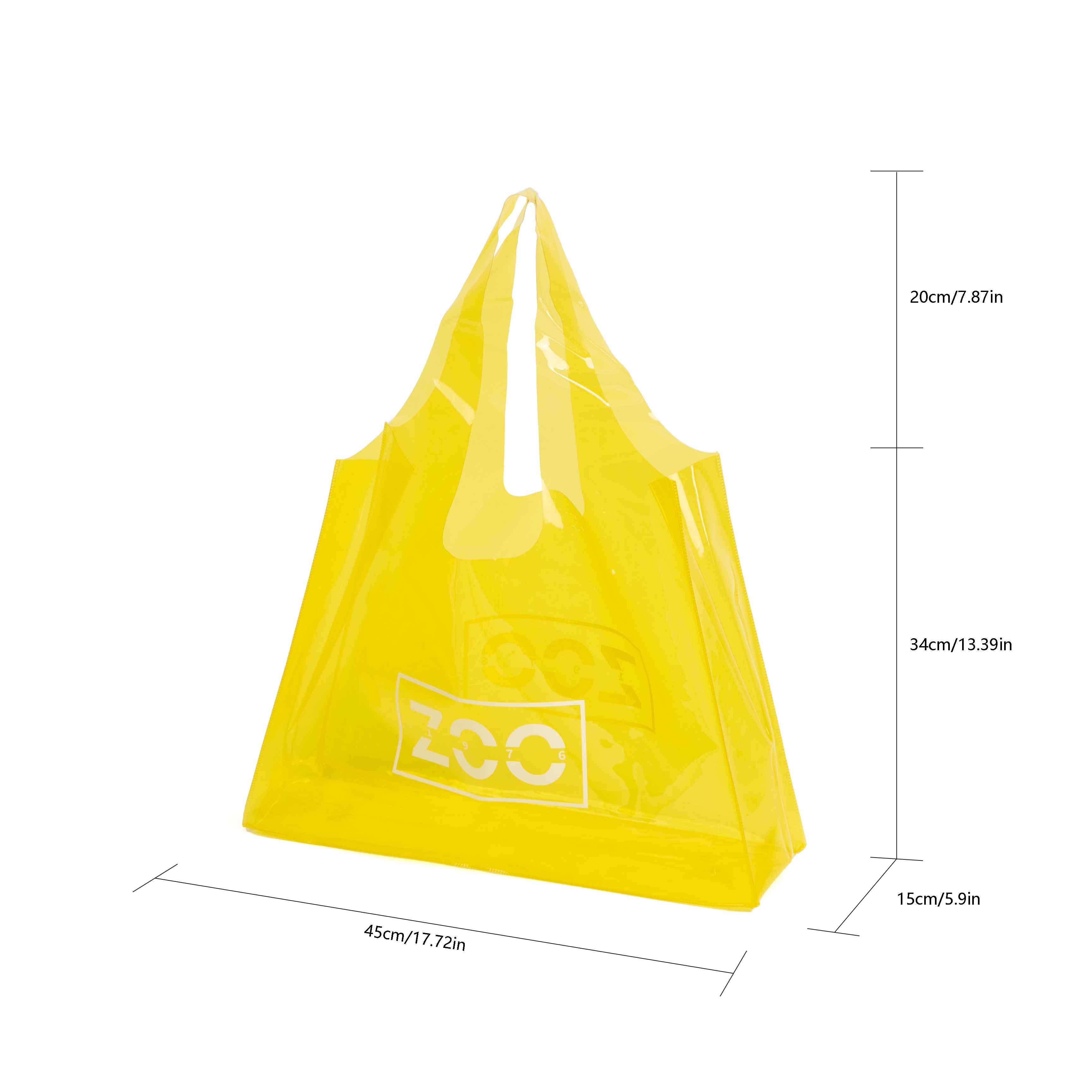 Clear Pvc Tote Bag