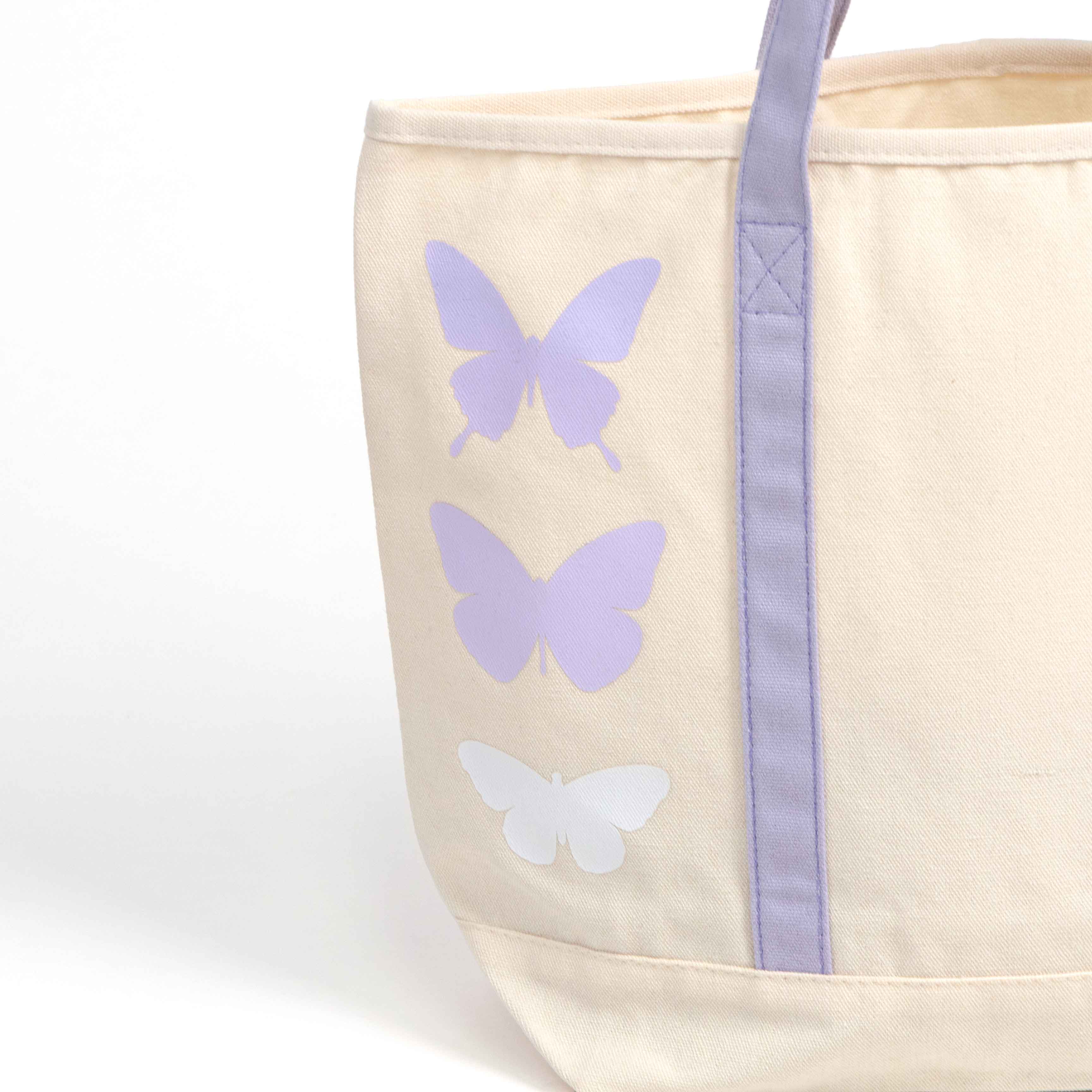 Butterfly tote bag