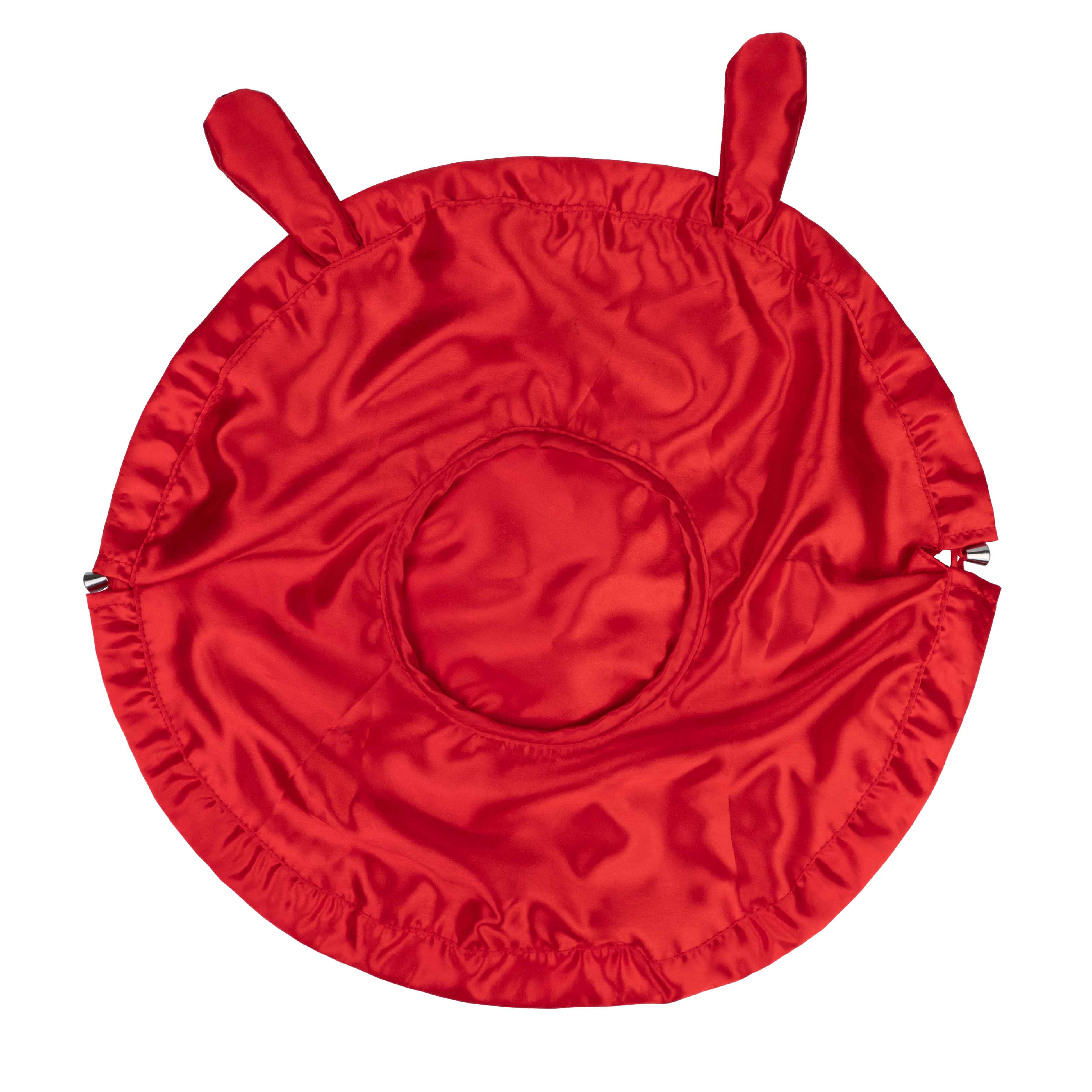 Red rabbit drawstring bag