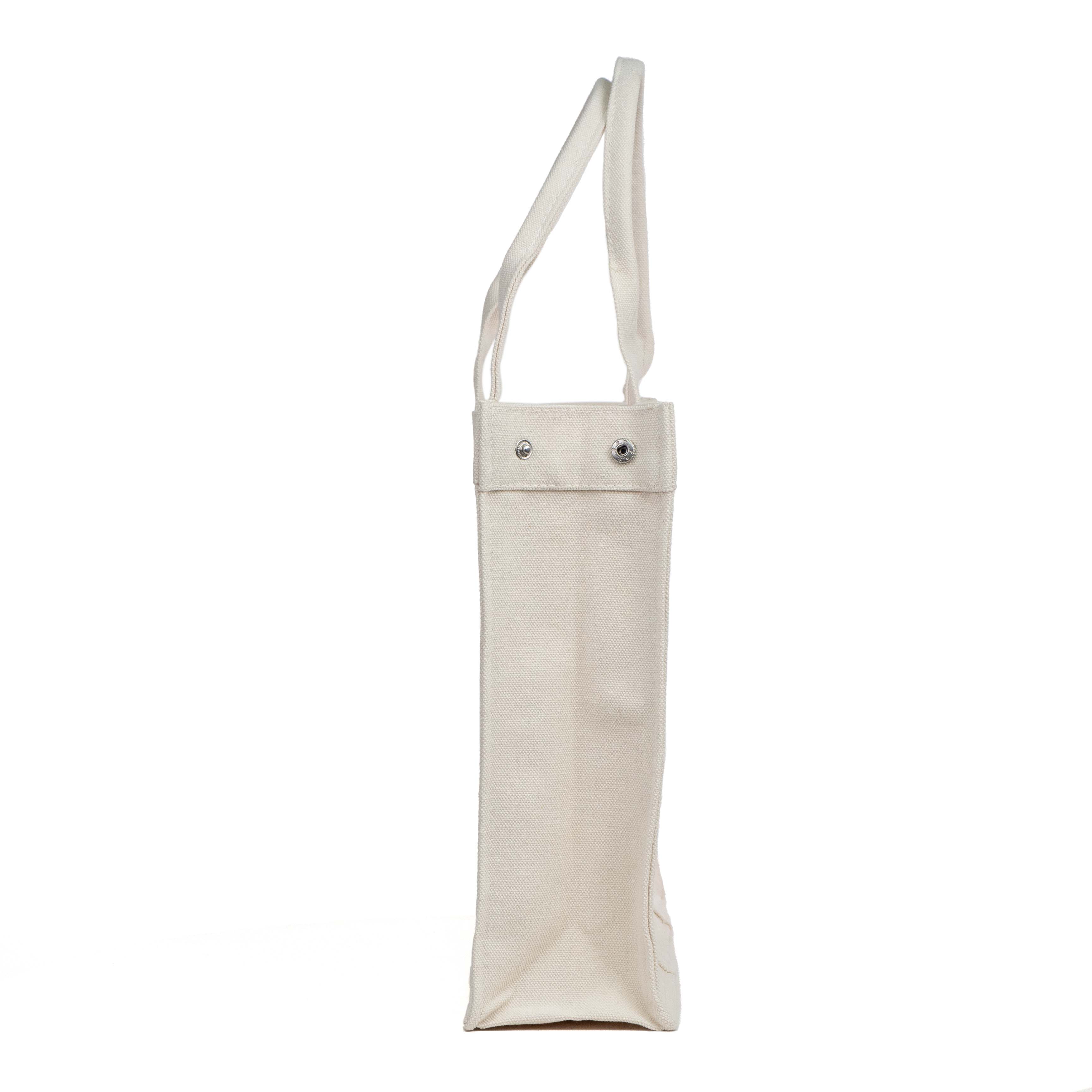 Custom Eco White Canvas Tote Bags With Logo