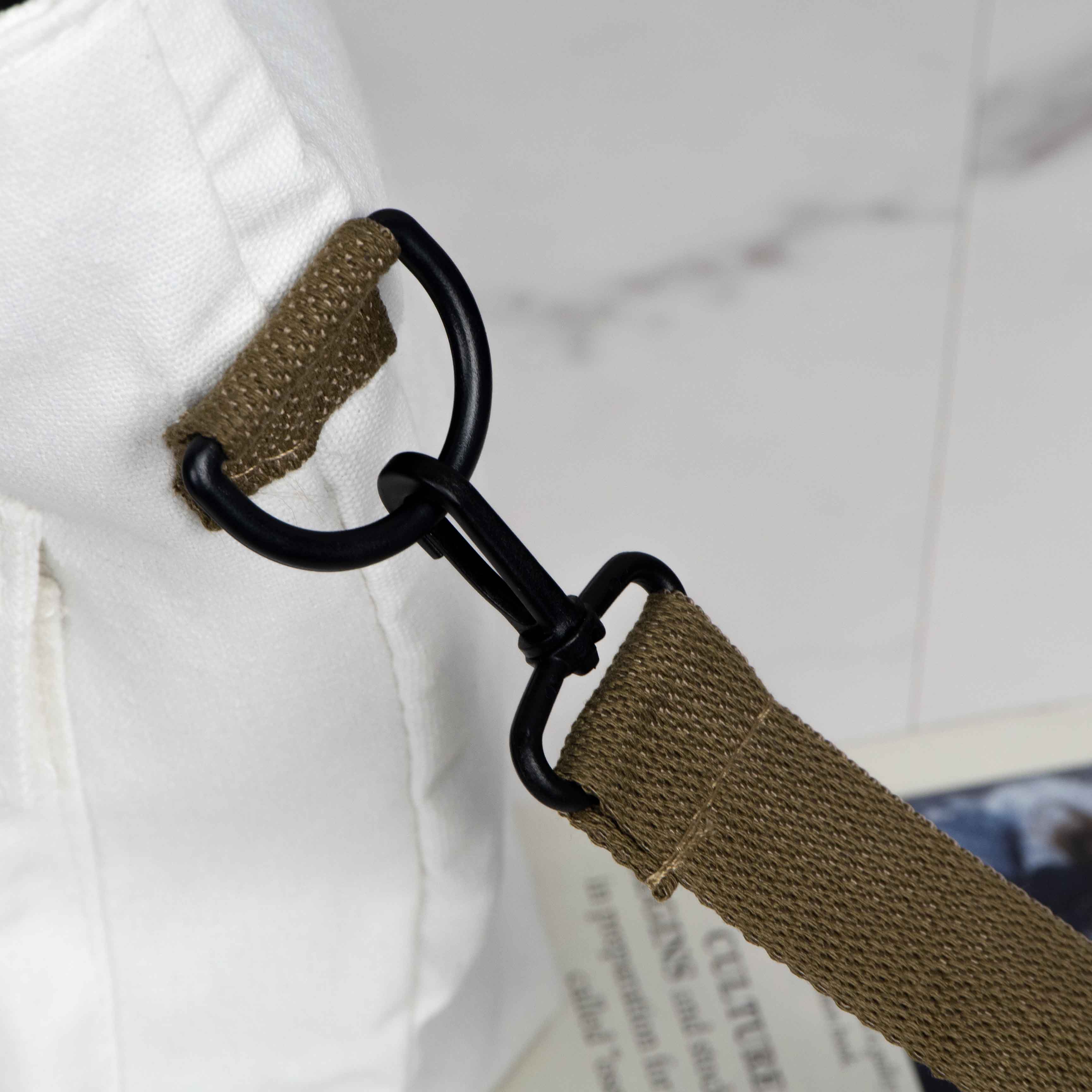 Canvas crossbody bag