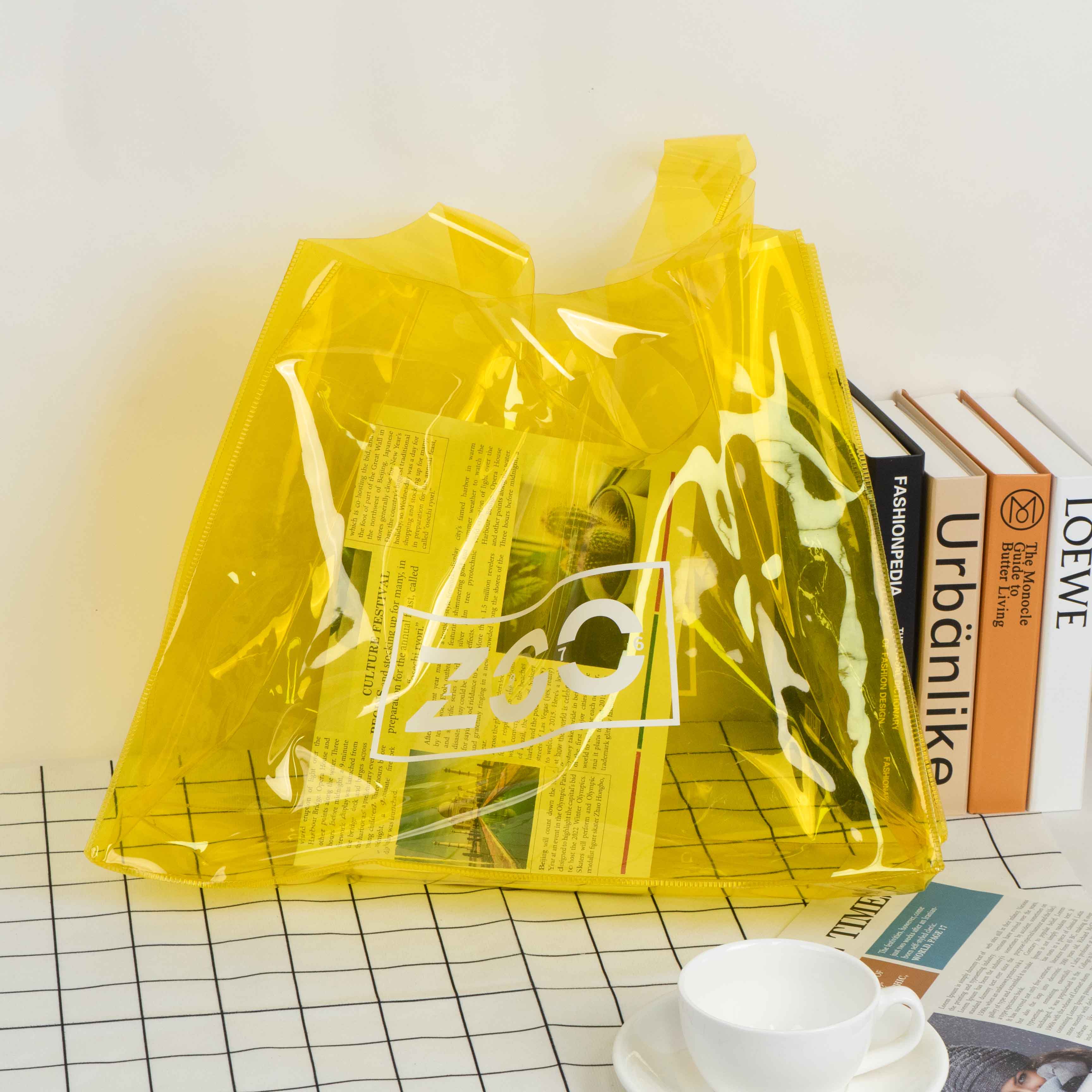 Clear Pvc Tote Bag