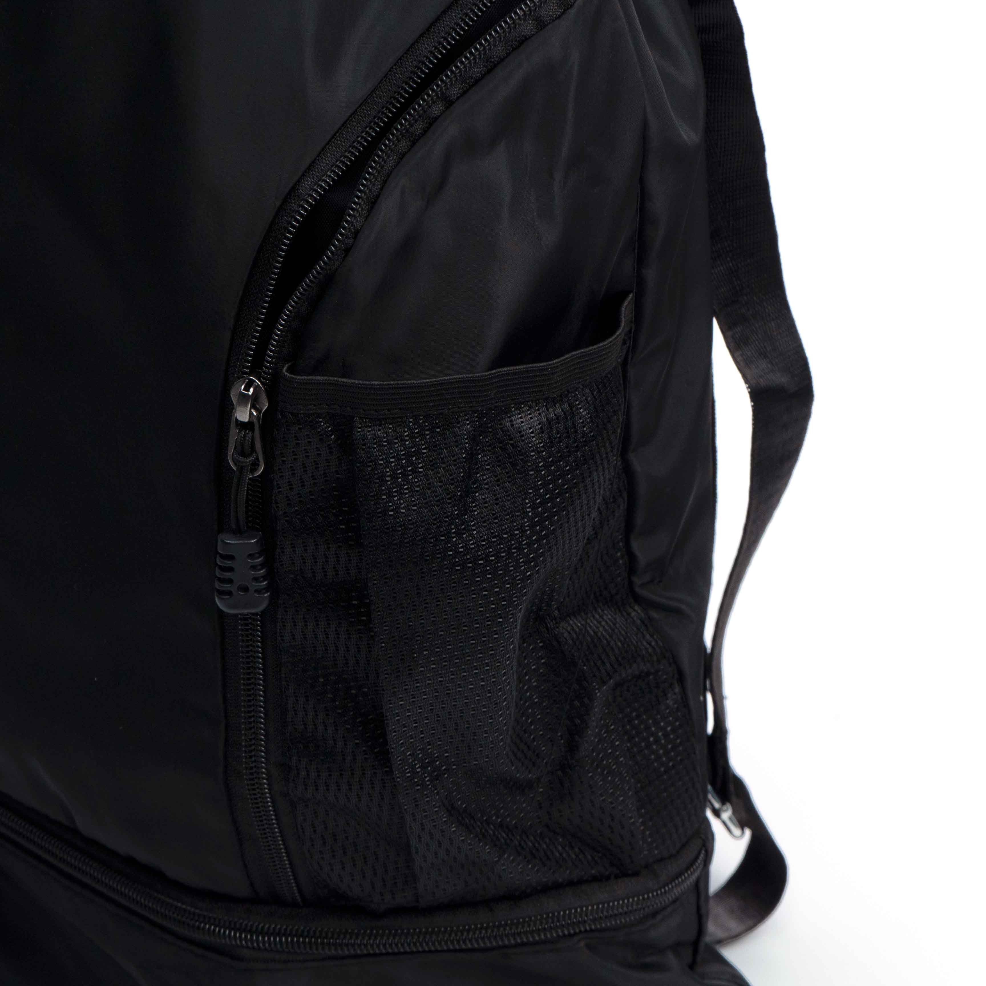 Oxford Drawstring Bag Backpack With Zipper Pockets