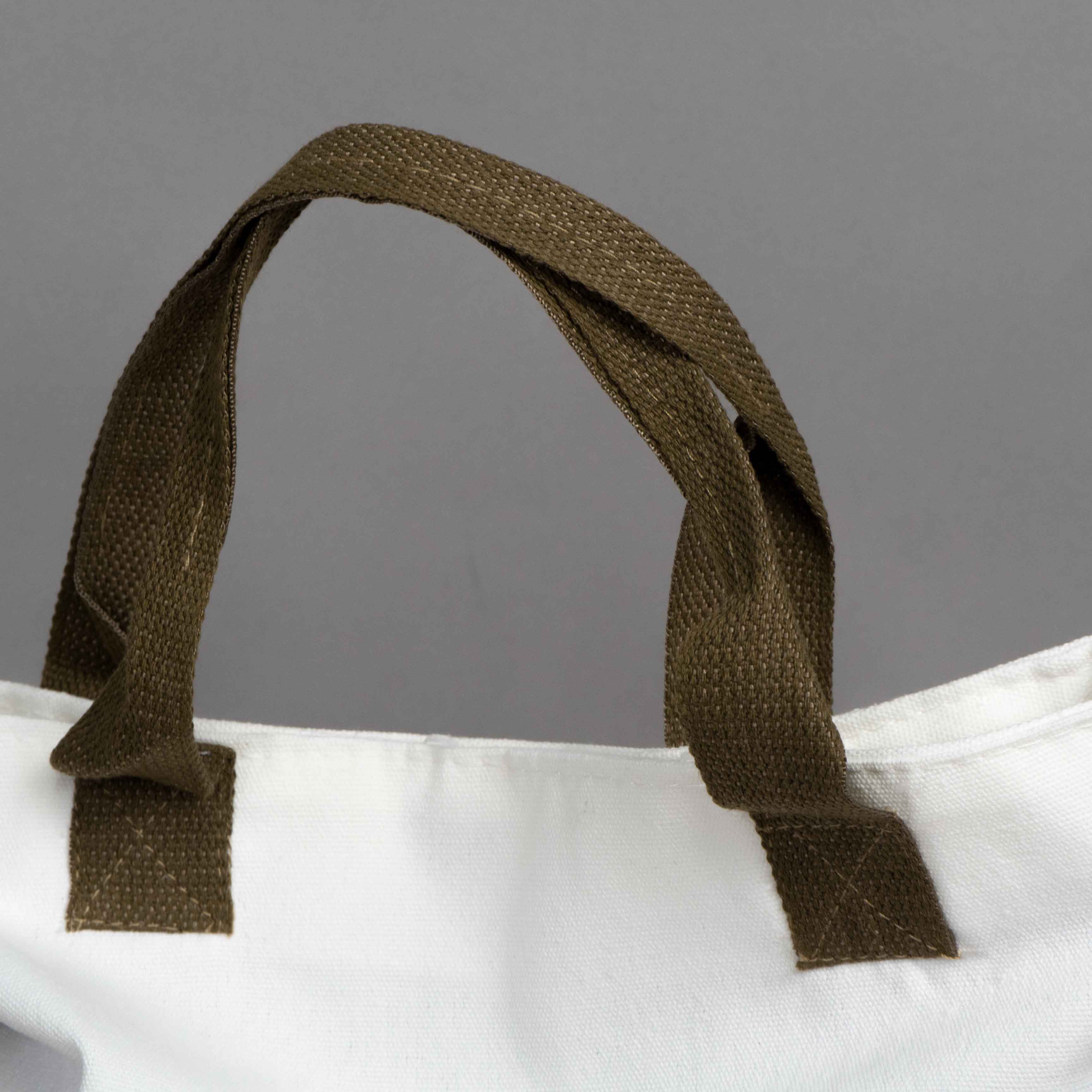 Canvas crossbody bag