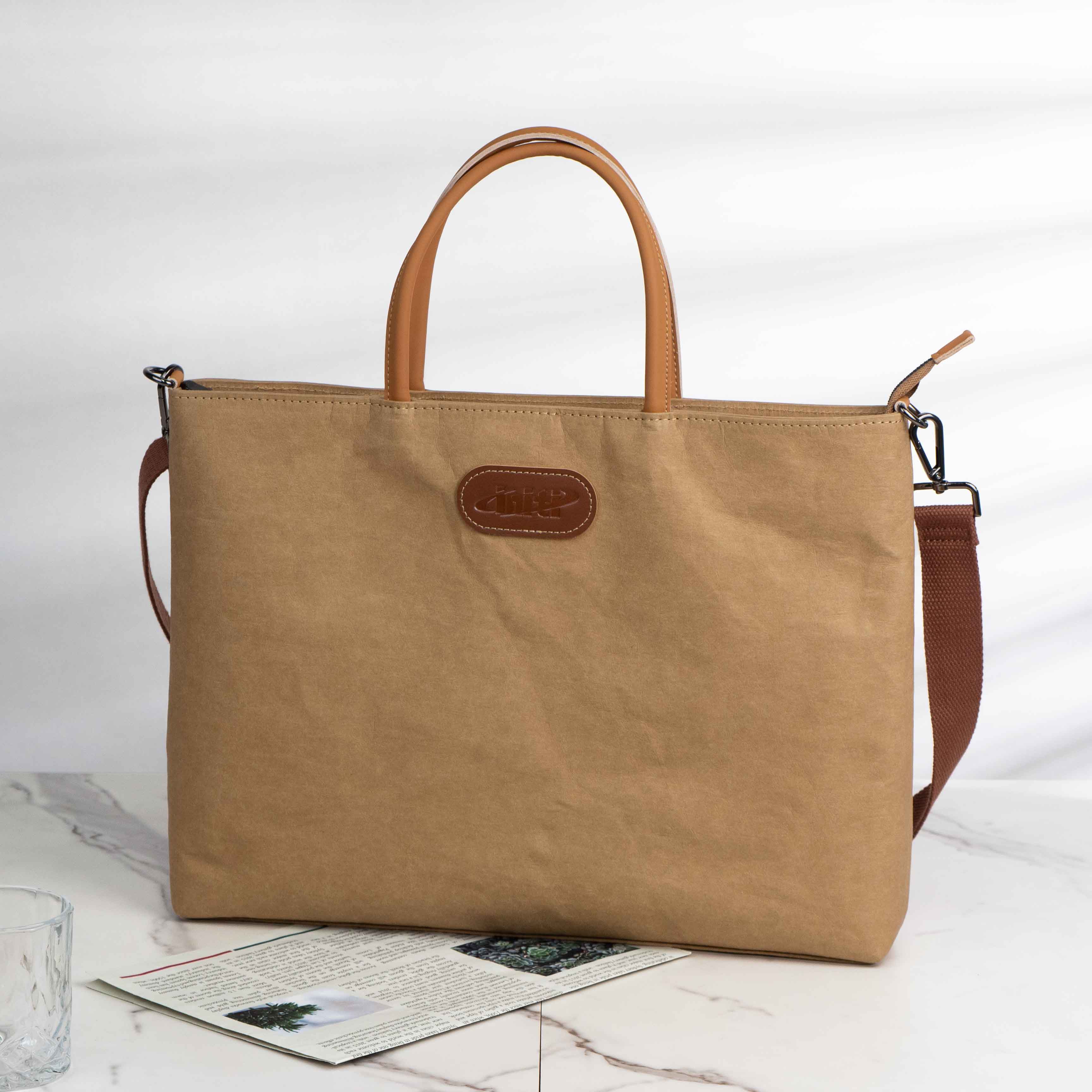 Kraft paper tote bag