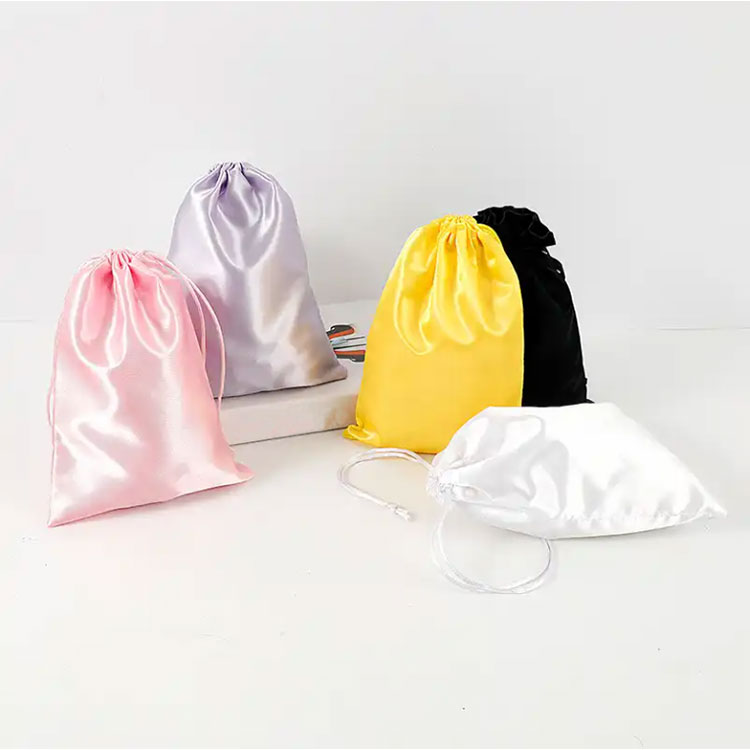 Silk Satin Drawstring Dust Bag