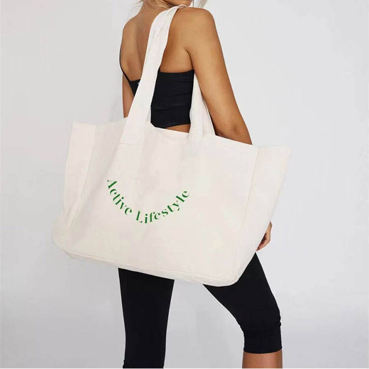 Reusable Fashion Grocery Cotton Canvas Tote Bags