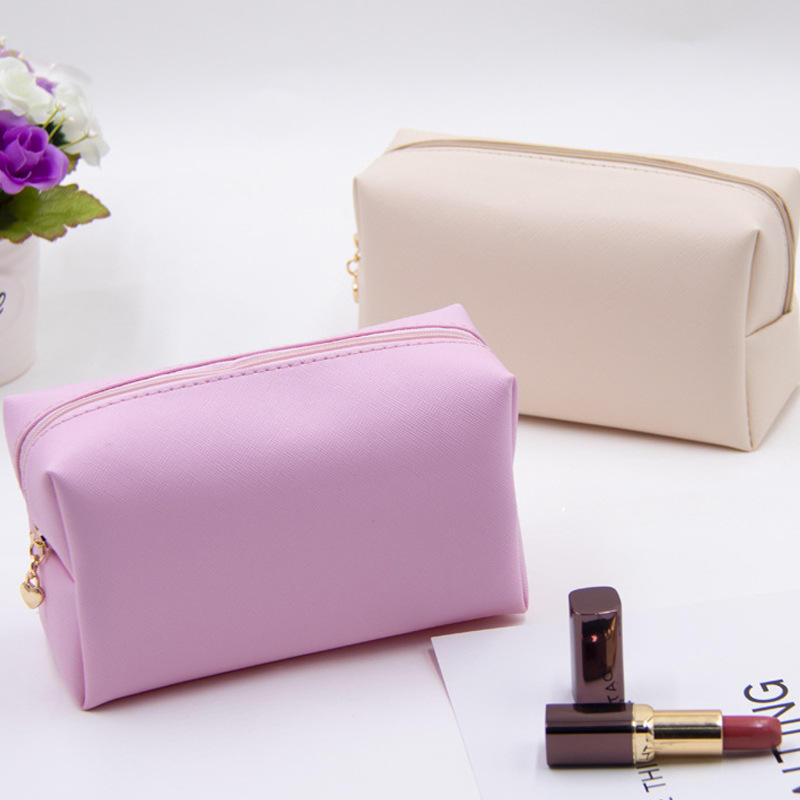 Travel Pu Leather Cosmetic Bag