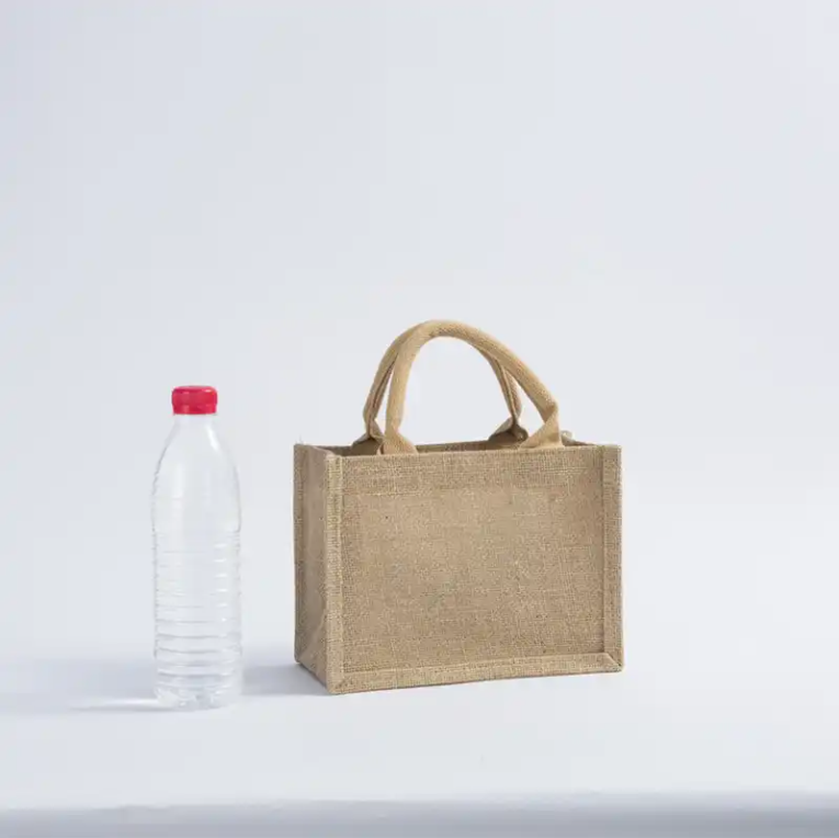 Eco Friendly Burlap Grocery Tote Jute Bag