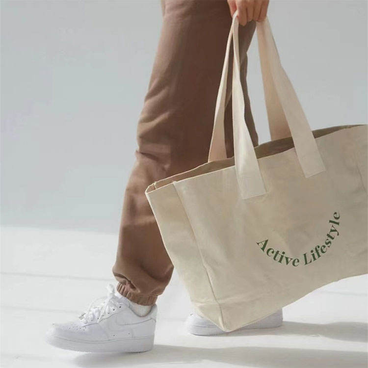 Reusable Fashion Grocery Cotton Canvas Tote Bags