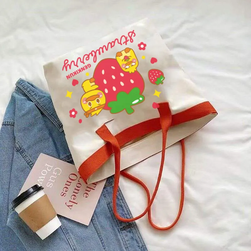 Strawberry tote bag