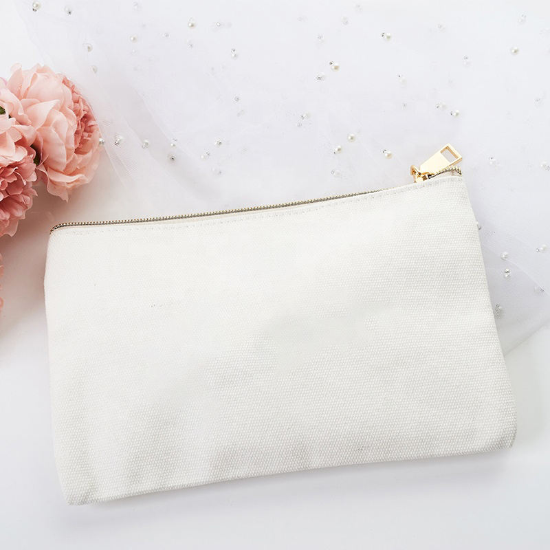 Organic Cotton Canvas Cosmetic Pouch Bag