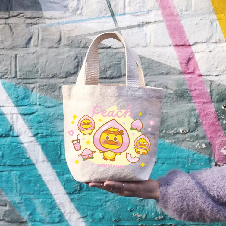 Original canvas bag-GenKiKun Duck