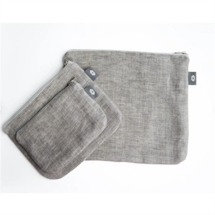 Linen Pouch And Cosmetic Bag