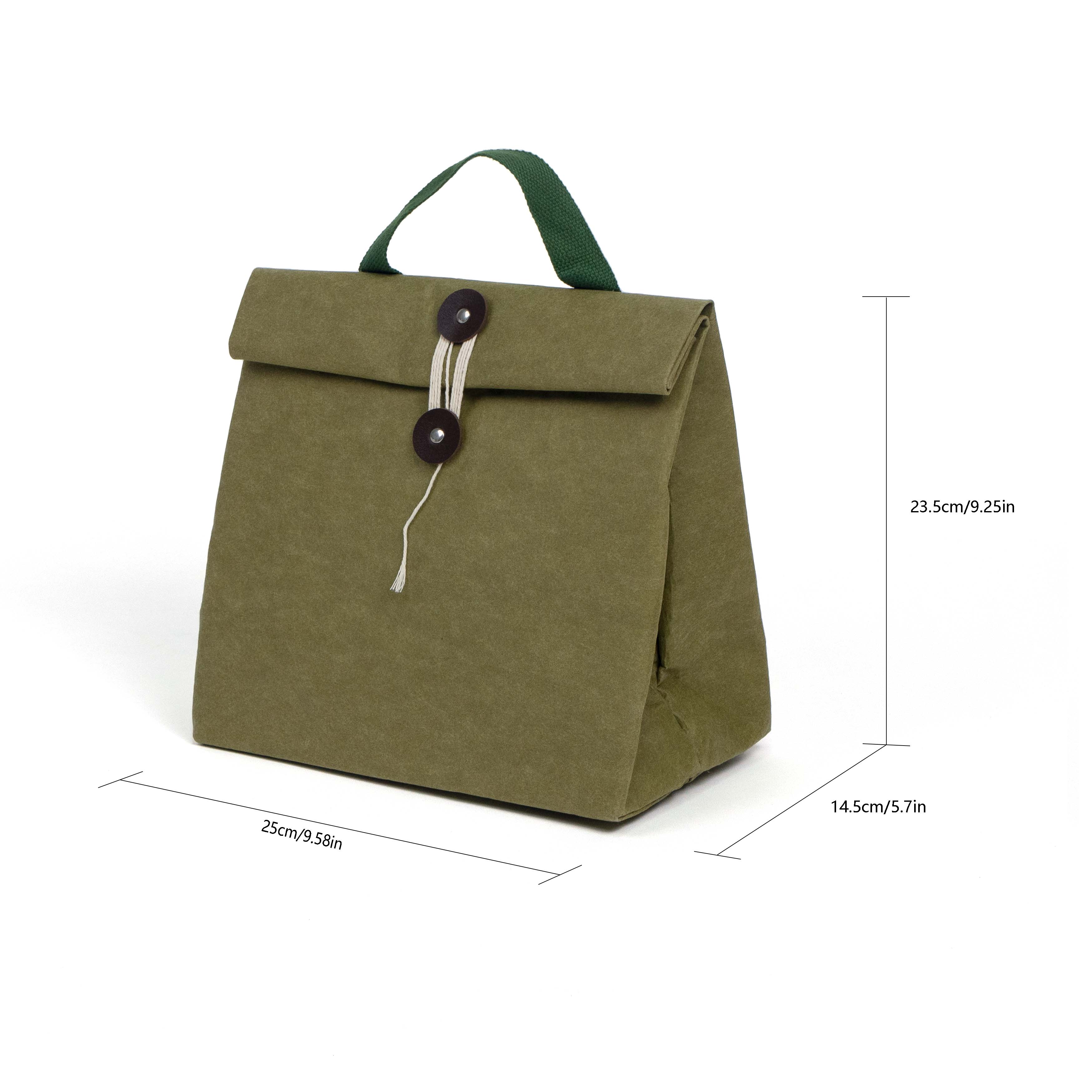 Kraft paper cooler bag