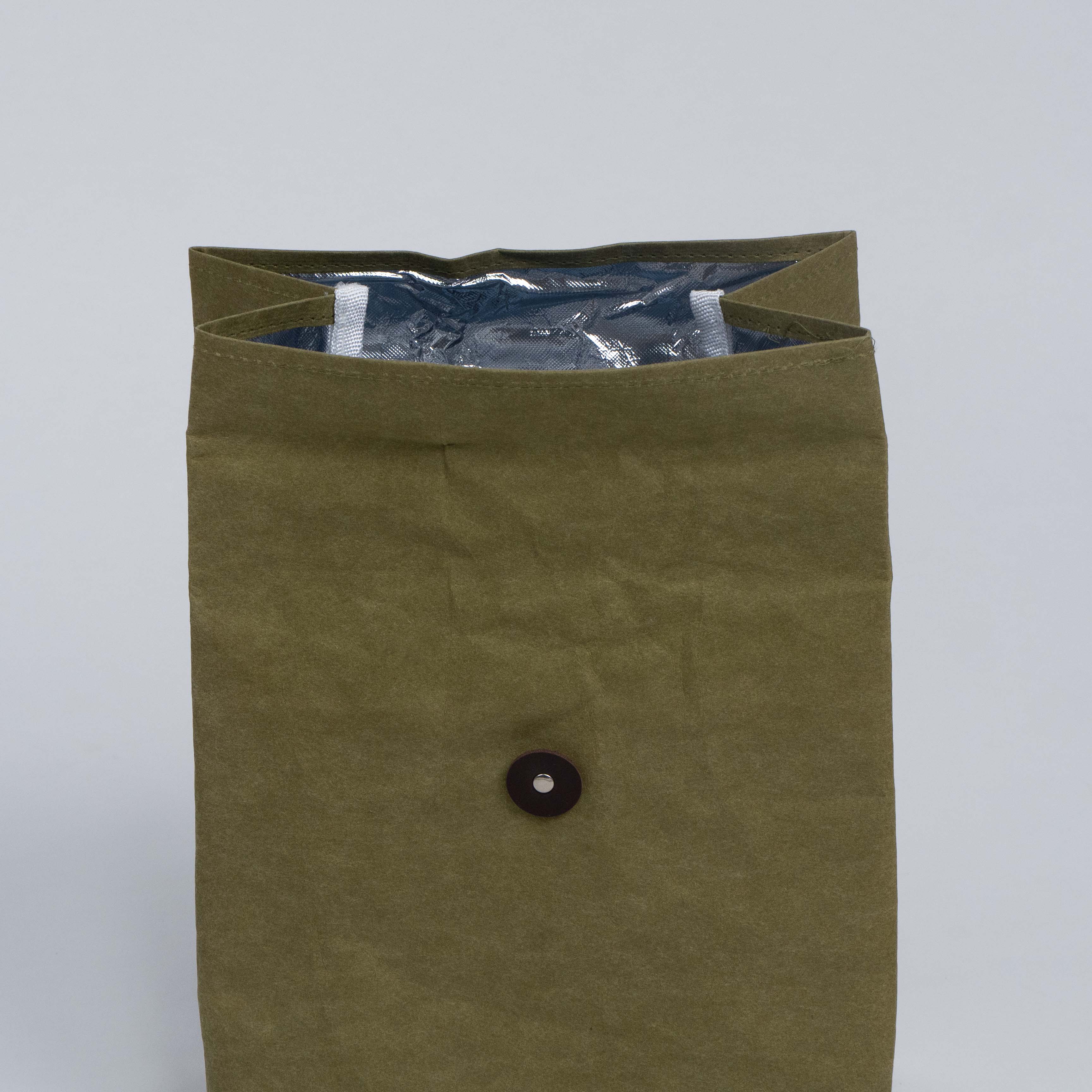 Kraft paper cooler bag