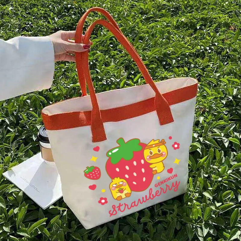 Strawberry tote bag