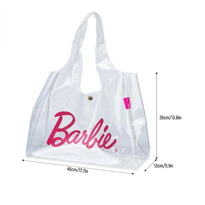 Clear bags with logo