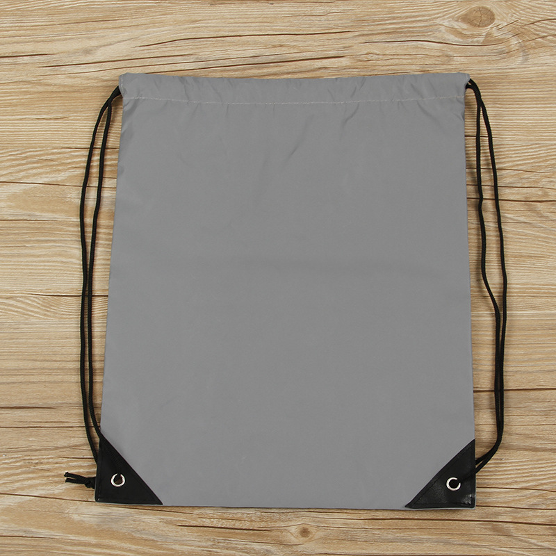 Custom Reflective Drawstring Bag