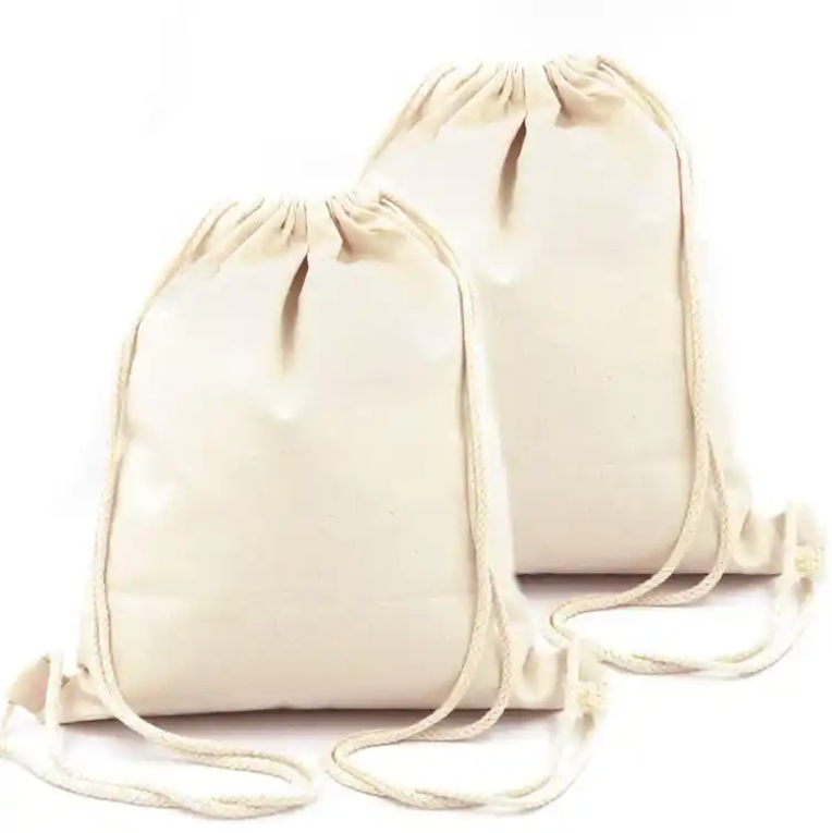 Muslin Linen Cotton Drawstring Bags