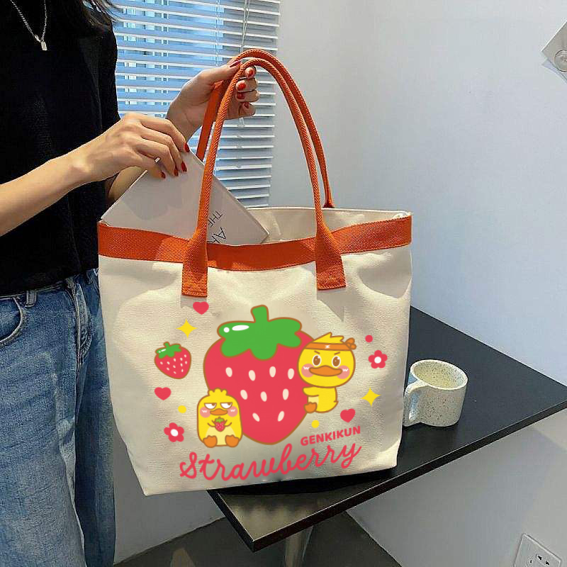 Strawberry tote bag