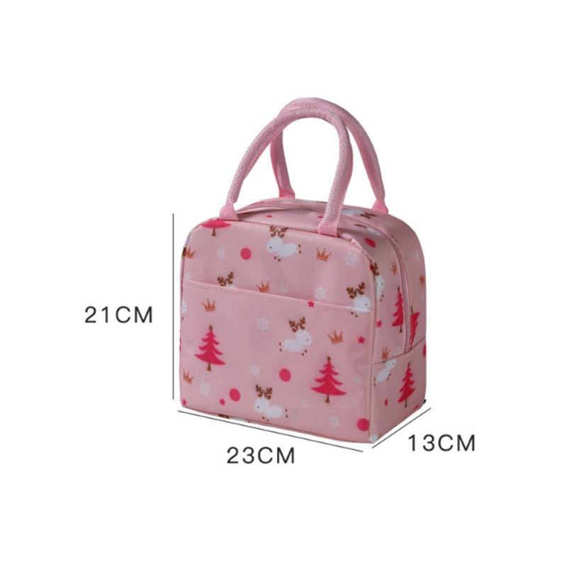 Nylon Cooler Thermal Food Picnic Lunch Bags