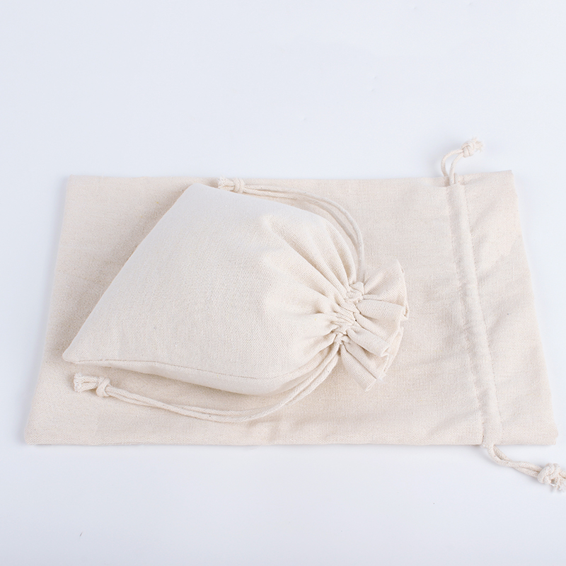 Cotton Drawstring Bags With Logo