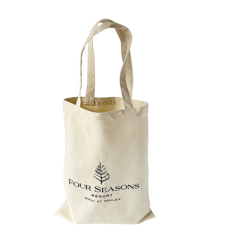 Custom Logo Canvas Shopping Bags