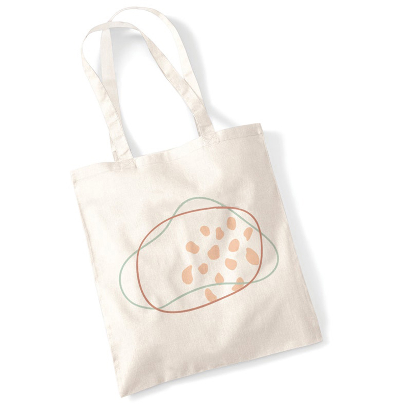 Custom Logo Canvas Shopping Bags